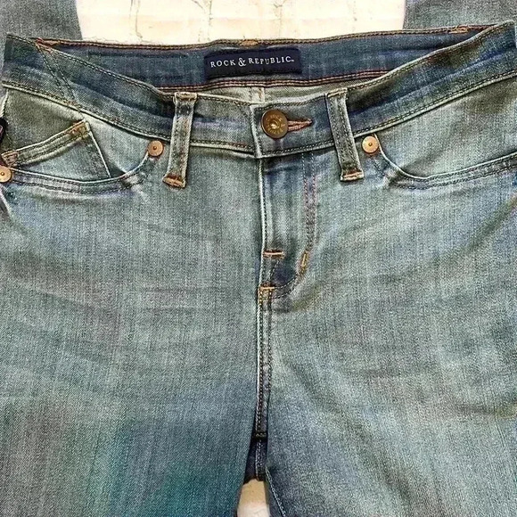 Rock & Republic Kashmiere style denim stretch jeans - Picture 3 of 6